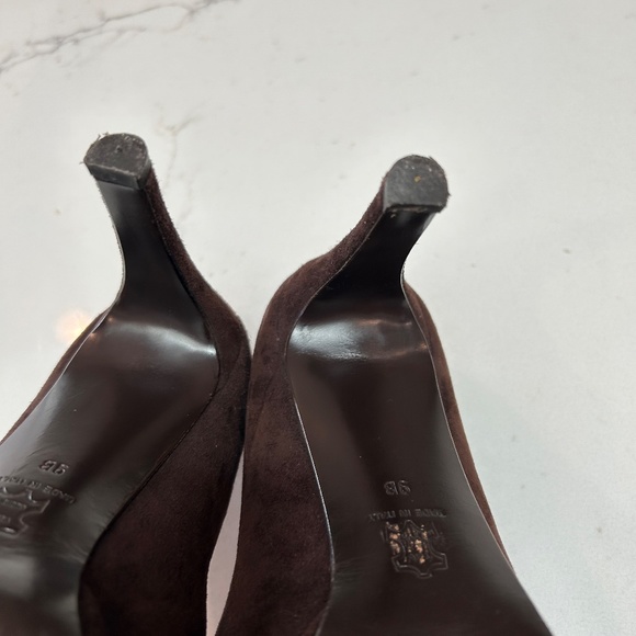 St. John Brown Suede Heels - Picture 8 of 8